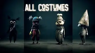Little Nightmares 3 | All Costumes (Klonoa and Nome Costumes)