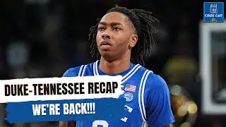 Duke BULLIES Tennessee, Cam Boozer puts on a show, Duke Looks Tough! | Crazie Cast