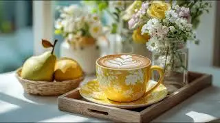 Sunny Morning Bossa Nova 🌼 Cozy Floral Caf&eacute; Music