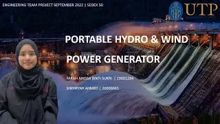 ETP SEDEX50 | Portable Hydro & Wind Power Energy