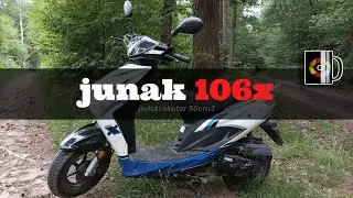 Junak 106 - przejażdżka polskim skuterem o pojemności 50 cm3