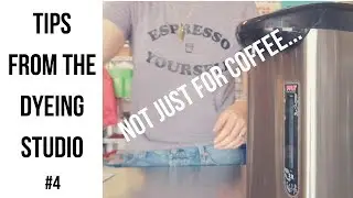 Tips from the {Yarn} Dyeing Studio #4: Pyle Electric Boiler Unboxing and Dye Stock Demo