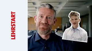 Unser neuer Lernender Lars trifft auf Trainer Marcel