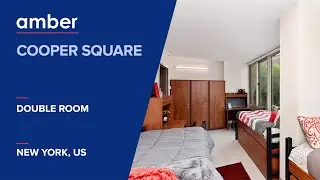 Room Tour | Cooper Square, New York | Student Housing in USA | amber