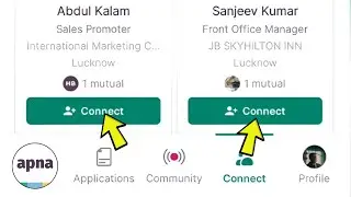 Apna App Me Job Connection Request Kaise Send Kare | Easy Method