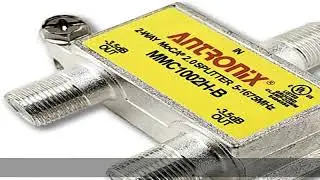 2 Way Antronix MMC1002H-B 5-1675 MHz MoCA 2.0 Splitter for Frontier Formerly Verizon Fios