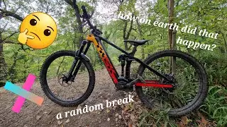 who would have thought that would break? Trek Rail 9.8xt