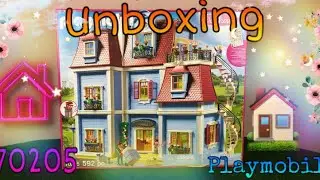 Unboxing Maison Dollhouse PLAYMOBIL (fr) - 70205