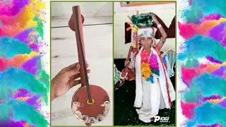 TAMBURA MAKING || BEST OUT OF WASTE|| FOR HARIDASU GETUP