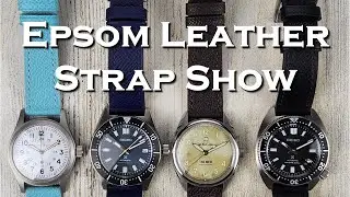 Montreux Epsom Leather Strap Show, Review, And Giveaway Reminder