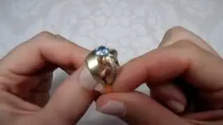 Collection of 9 Vintage Bohemian European Gold Rings circa 1950-1980
