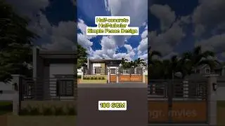 Simple Fence Design #simplefencedesign #lowbudgetfence #fencedesign #fences #engrmyles