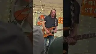 Reb Beach St. Louis guitar clinic Part 7 - Slow jazz fusion jam over a clean chord vamp