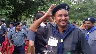 BSG NVS Lucknow region basic scout master guide captain course in NVS Varanasi.