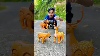 3 Animal toy Rc Lion and Cow Deer 🔥