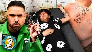 TATUAMOS al DANDY el LOGO del PSOE y se ENFADA nivel extremo 🩸| LEYENDAS DE INTERNET