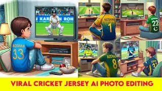 Viral Cricket Jersey Ai Photo Editing | Cricket Photo Editing | Cricket Editor | Bing Image Creator