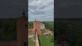 Medieval castle window view/Zamek w Czersku #medieval #castle #poland #travel