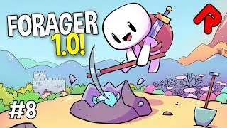 Остров МИЛЛИОНА СКЕЛЕТОВ! | FORAGER 1.0, геймплей, эпизод 8 (полный выпуск 2019 г.)