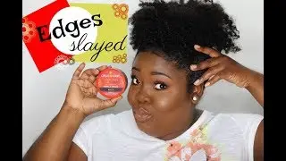 Creme of Nature Perfect Edges BLACK on Natural Hair