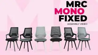 How to Assemble MRC Mono Fixed Mesh Mid Back Office Visitor Chair l MRC Executive Chairs