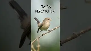 A tiny hunter. Watch how the Taiga Flycatcher hunts insect in a flash. #wildhunt #wildlifedocu