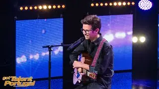 Zé Pedro Bacelar uma voz inesperada! | Got Talent Portugal 2021