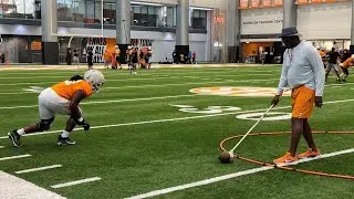 HIGHLIGHTS: Tennessee Football Hits The Field For Friday Practice | UT Fall Camp #10