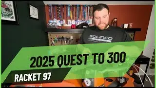 2025 Quest to 300: Racket 97 | Blade 98 16x19 v6 | Diadem Flash | Full Stringing