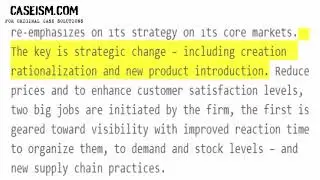 Numico (B): Transforming The Supply Chain To Support New Realities (Abridged) Case Study Help