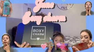 June Boxy Charm Review! | Trying out the products! | Skin Care! | Alizé Cristál