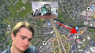 REACTING to a BOSTON Fantasy Transit Map