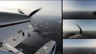Flight 12 - Touring Canada with Cessna 185 on Floats - Dogskin Lake Lodge to International Falls, MN