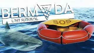 Life on a RAFT! - SURVIVING and CRAFTING in the OCEAN! - Bermuda - Lost Survival Game