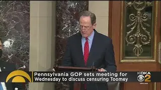 Pennsylvania GOP Sets Meeting To Discuss Censuring Sen. Pat Toomey Over Impeachment Vote