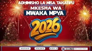 🔴LIVE: MISA TAKATIFU, MKESHA WA MWAKA MPYA 2026 | SEMINARI KUU YA MT. GASPARI - MOROGORO