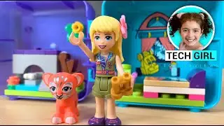 Lego Friends Stephanie's Jungle Play Cube | TECH GIRL Kid Toy Reviews.