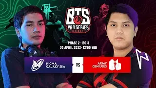 Subathon #52 - Nigma Galaxy SEA vs Army Geniuses - BTS Pro Series S11 - Bo 2