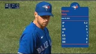 [June 12] Steven Matz, the pitch info for all the pitches, MLB highlights, 2021