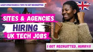 Where To Get TECH JOBS In UK With & Without Sponsorship | Top Job Sites & Recruiting Agencies in UK