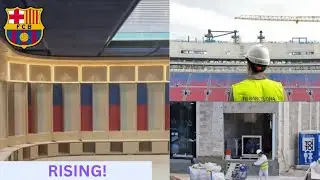 🔵🔴 Camp nou Massive Structural Progress Revealed