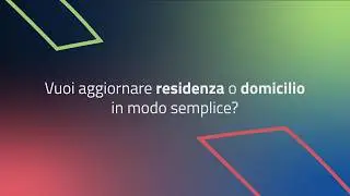 App NoiPA | Aggiorna la residenza o il domicilio