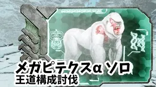 【ARK/ASA】メガピテクス&alpha;ソロ/王道構成討伐/Ark Survival Ascended【Megapithecus】(The Island/アイランド) SOLO