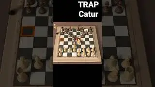 TRAP catur terganas 😱#shorts #chess #trap #games #tutorial
