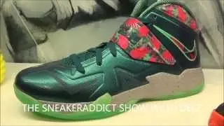 Nike Lebron Zoom Soldier 7 Power Couple Glow In The Dark Sneaker  Detailed Look