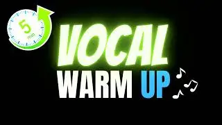 5 Minute Vocal Warm Up for Guys