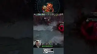 The Most Unlucky Flicker Spot 😂 - #dota2 #shorts #sneyking #snapfire #flicker