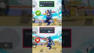 💯 Best Quick Weapon Switch Settings in CODM BR✅ CODM Pro Tips👊 CODM BR 💀 #shorts #codm #codmsettings