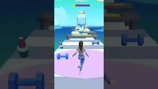 girl runner 3d #short #video #game #gameplay #buttclashgameplaywalkthrough #joinclash