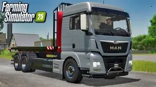 Mod Preview - MAN TGX Hooklift & IT RUNNER 2623 HD Pack (by Weekend Farmers) | Farming Simulator 25